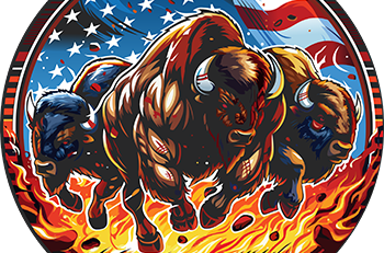 Bull Mascot Vector Art by Unique Digitizing