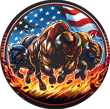 Bull Mascot Vector Art by Unique Digitizing