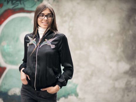 Jacket Back Embroidery For Large-Scale Designs